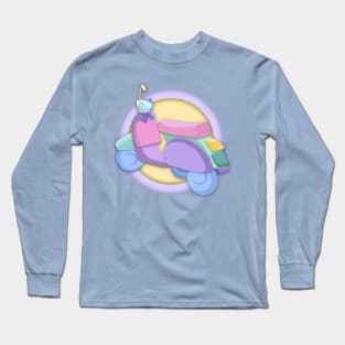 Vintage Vespa Long Sleeve T-Shirt